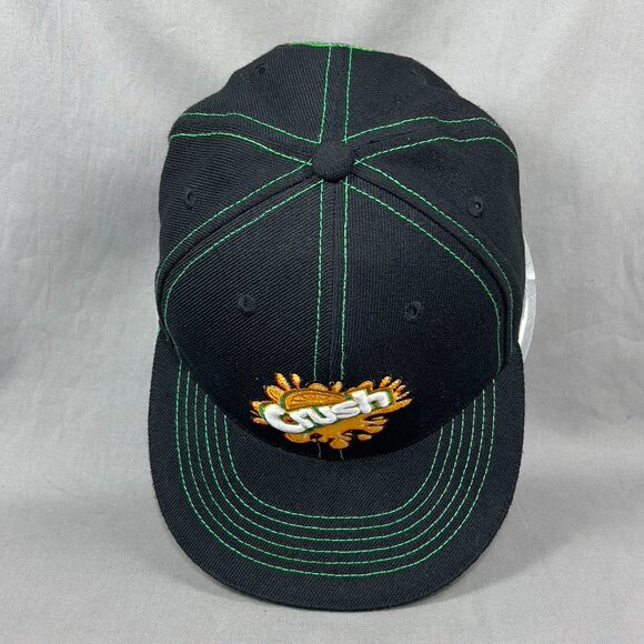 Teenage Mutant Ninja Turtles Orange Crush Snapback Hat Cap Black Adjustable Mens - Picture 9 of 16